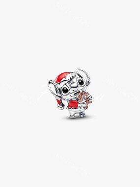 Disney Stitch Holiday Charm